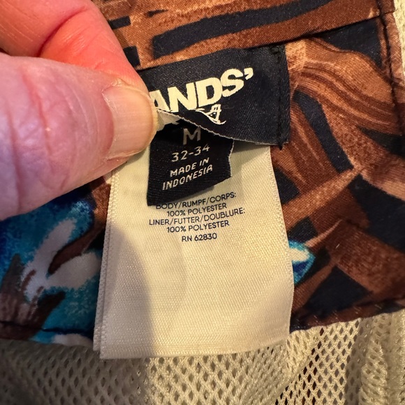 Men’s Lands End Swim Trunks size M - Picture 4 of 4